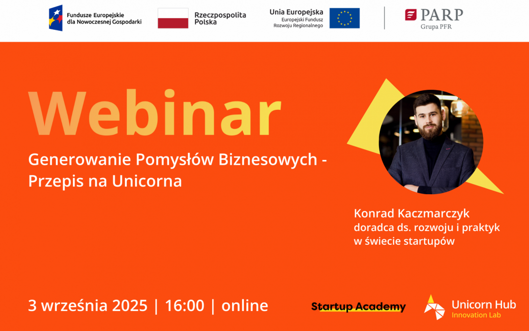 Webinar – Generowanie pomysłów biznesowych